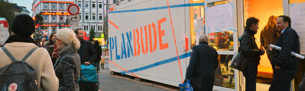 Mitgestaltung unserer Stadt durch die Planbude, Foto: PlanBude, Margit Czenki