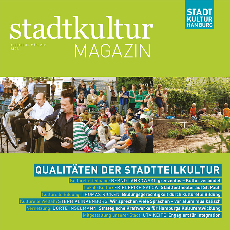 stadtkultur magazin Nr. 30: Qualitäten der Stadttelkultur