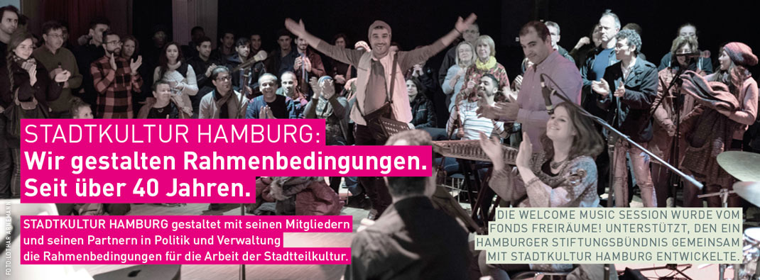 Leistungen von STADTKULTUR für Mitglieder: Wir gestalten Rahmenbegingungen