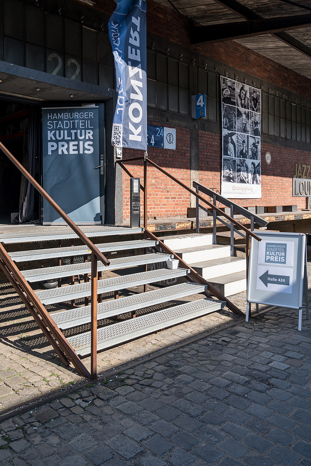 Die Verleihung in der Halle 424, Foto: Miguel Ferraz