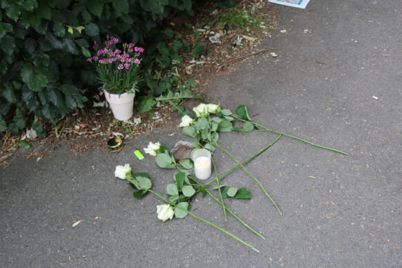 Beim Stolperstein von Walter Bunge gab es verschiedene Aktionen, Foto: BiM