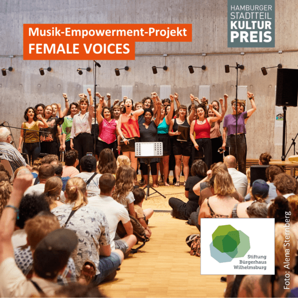 Das Musik-Empowerment-Projekt Female Voices der Stiftung Bürgerhaus Wilhelmsburg