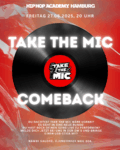 Open Mic Session „Take The Mic“ am 27. Juni 2025 im Kultur Palast