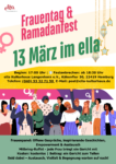 Frauentag & Ramadanfest im ella am 13. März 2026